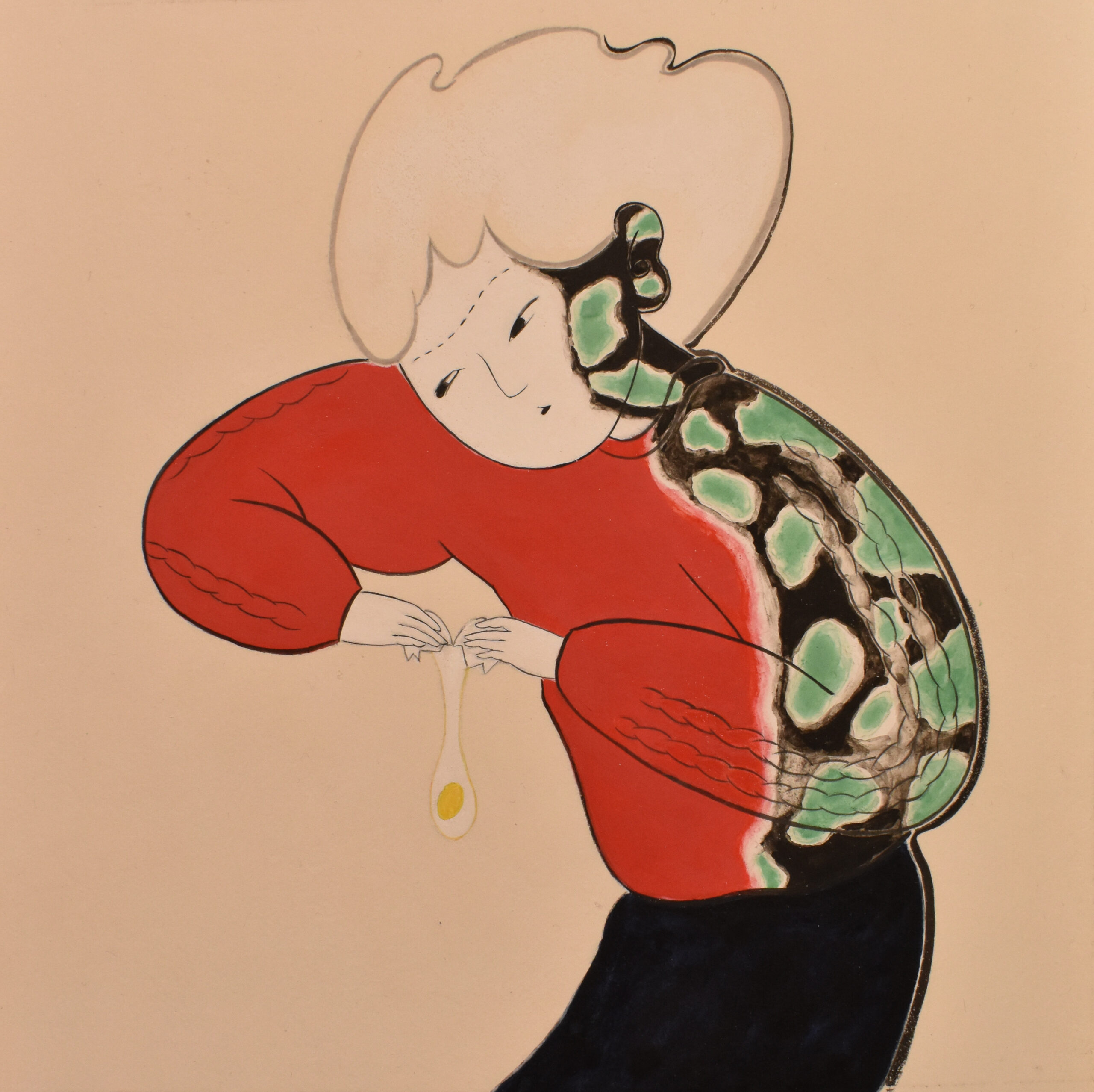 天才画家くぼちゃんの絵 天坊早希 個展「さようならとこんにちは」 | 同時代ギャラリー